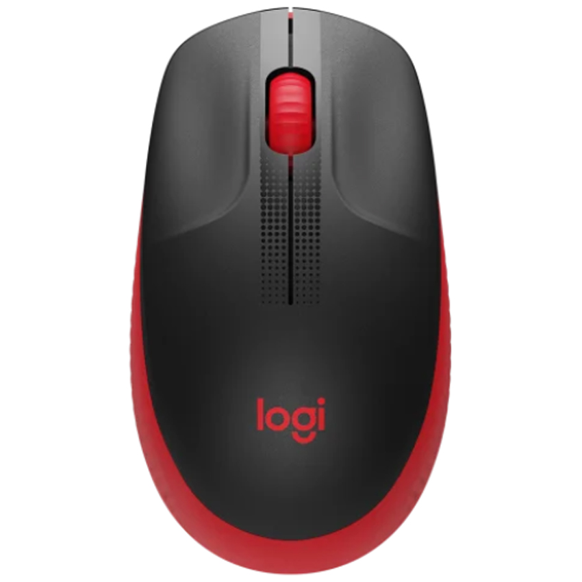 Mouse Logitech M190 Inalambrico Rojo